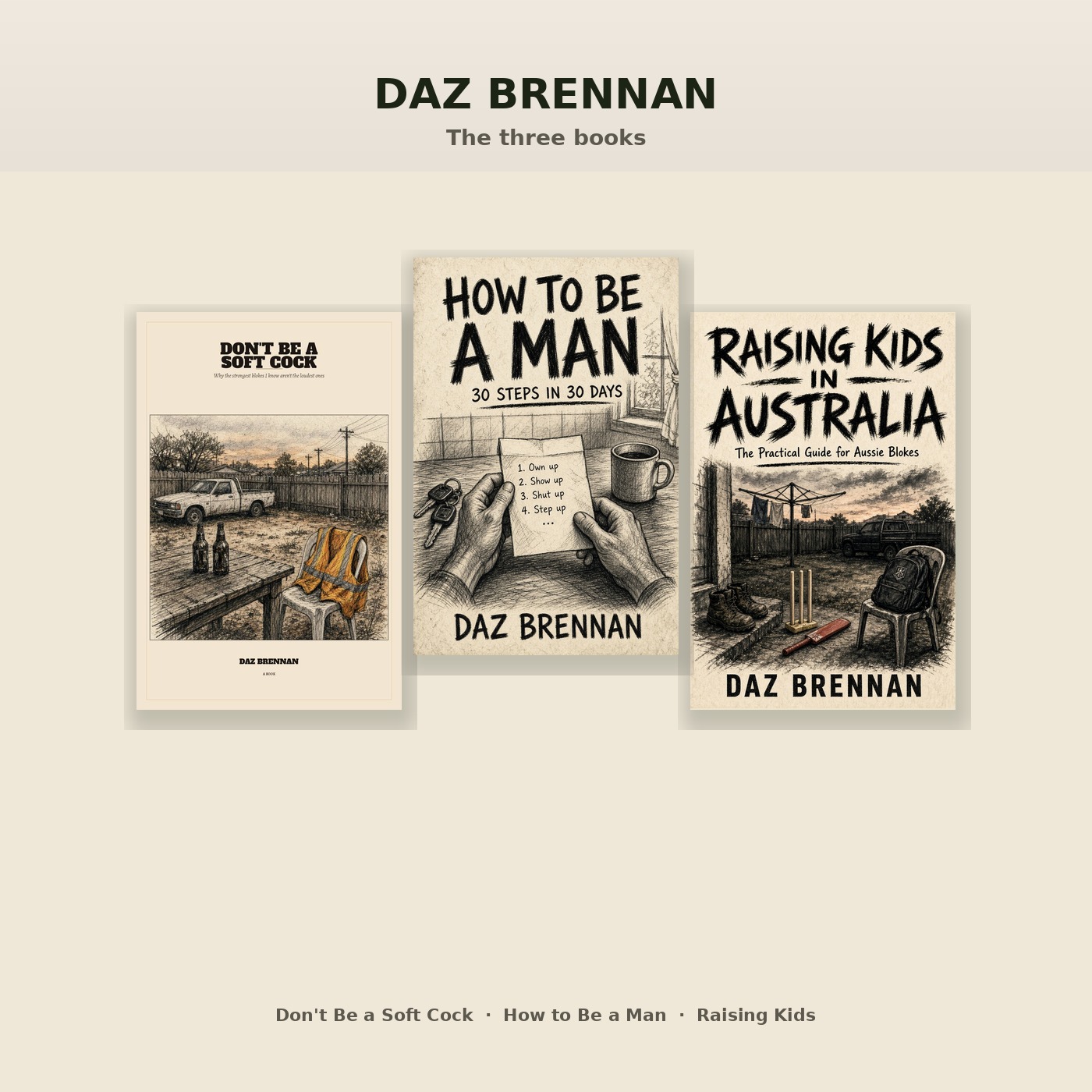 All three books
